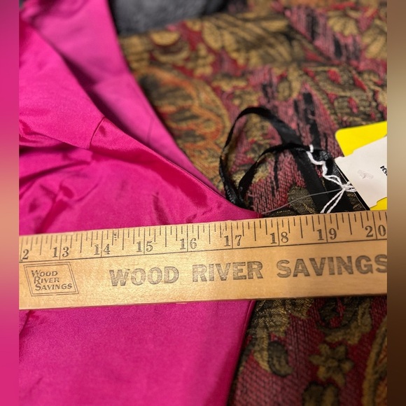 ALFRED SUNG Fuchsia Midi Dress - Picture 10 of 13